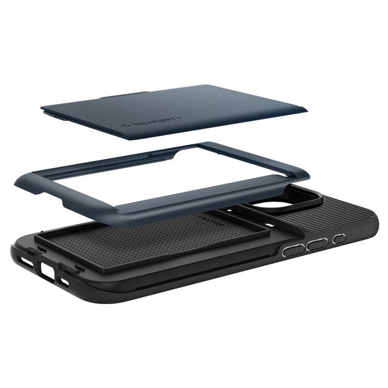 Spigen Slim Armor CS Case for iPhone 15 Pro Max - Blueeng