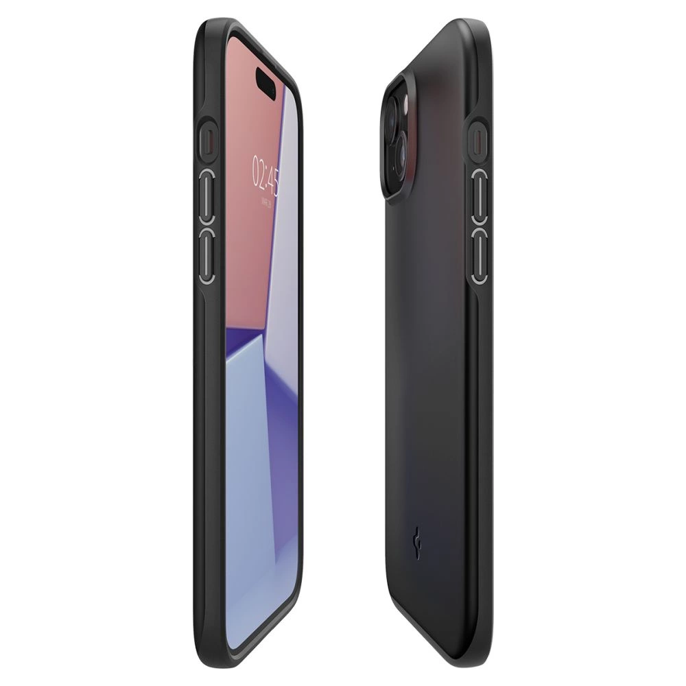 Spigen Thin Fit iPhone 15 Case - Blackeng