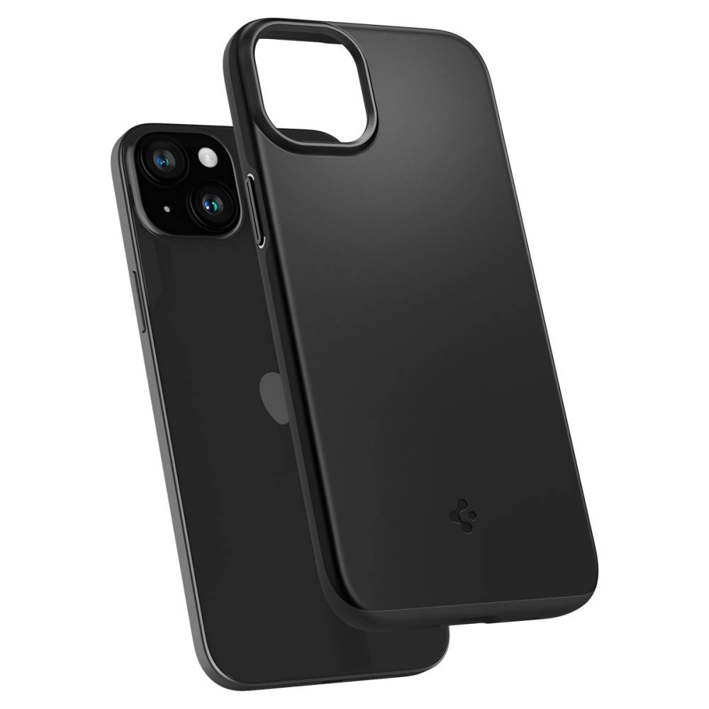 Spigen Thin Fit iPhone 15 Plus Case - Blackeng