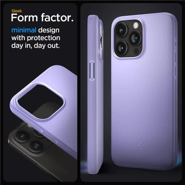 Spigen Thin Fit iPhone 15 Pro Max Case - Purpleeng