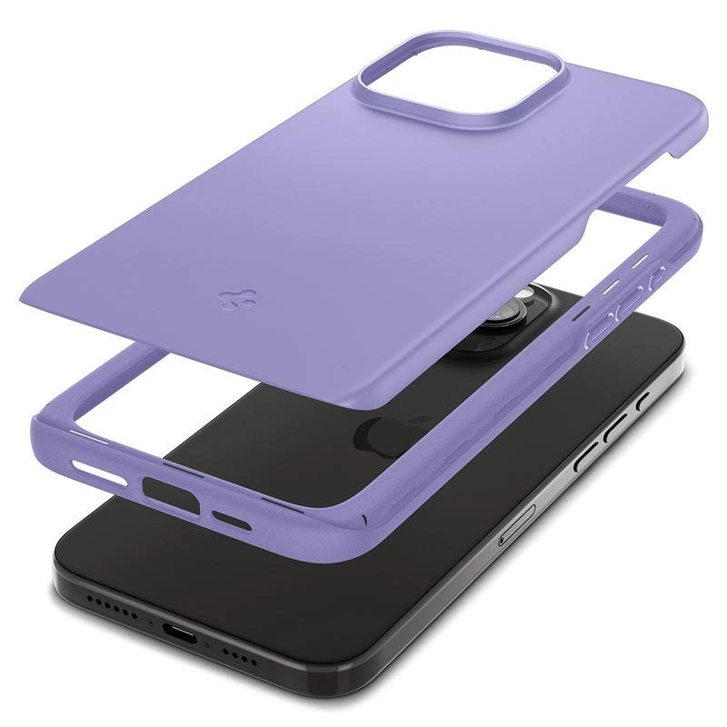 Spigen Thin Fit iPhone 15 Pro Max Case - Purpleeng