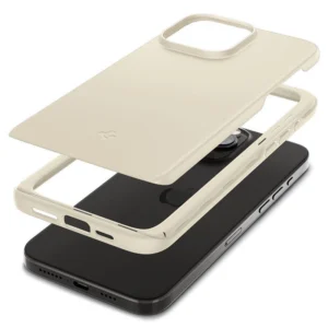 Spigen Thin Fit iPhone 15 Pro Max Case - Beigeeng