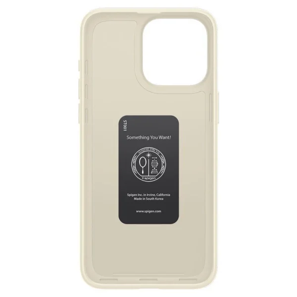 Spigen Thin Fit iPhone 15 Pro Max Case - Beigeeng