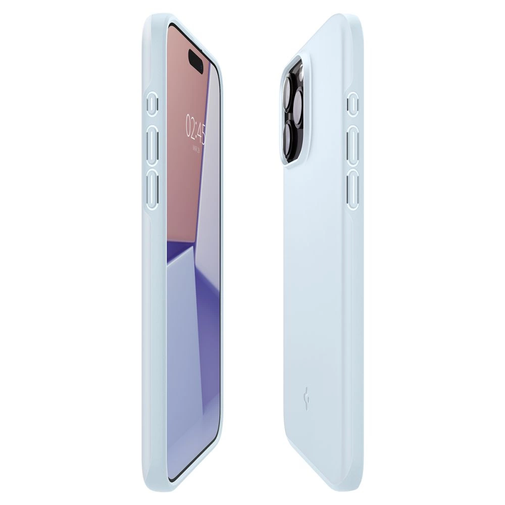 Spigen Thin Fit case for iPhone 15 Pro Max - light blueeng