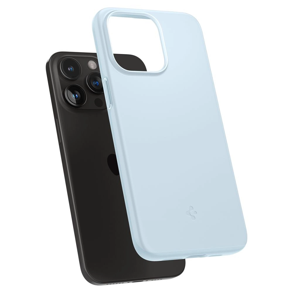 Spigen Thin Fit case for iPhone 15 Pro Max - light blueeng