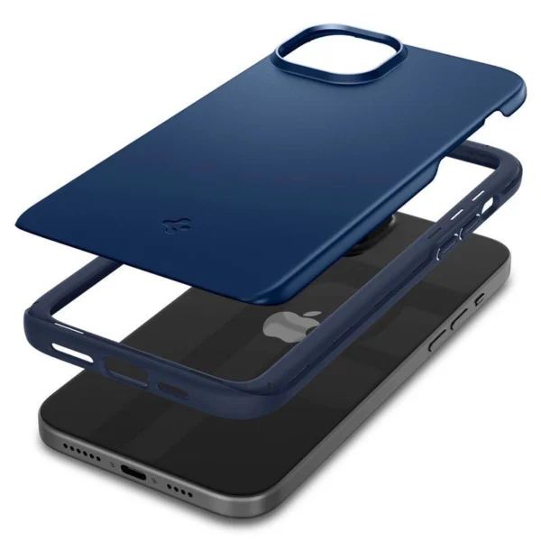 Spigen Thin Fit iPhone 15 Plus Case - Blueeng