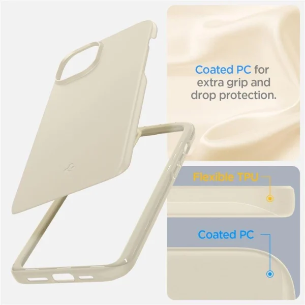 Spigen Thin Fit iPhone 15 Plus Case - Beigeeng