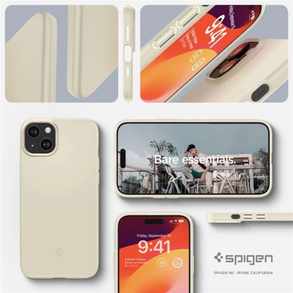 Spigen Thin Fit iPhone 15 Plus Case - Beigeeng