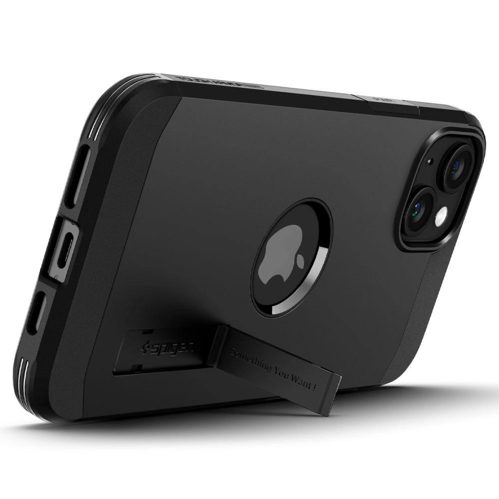 Spigen Tough Armor MagSafe case for iPhone 15 - blackeng