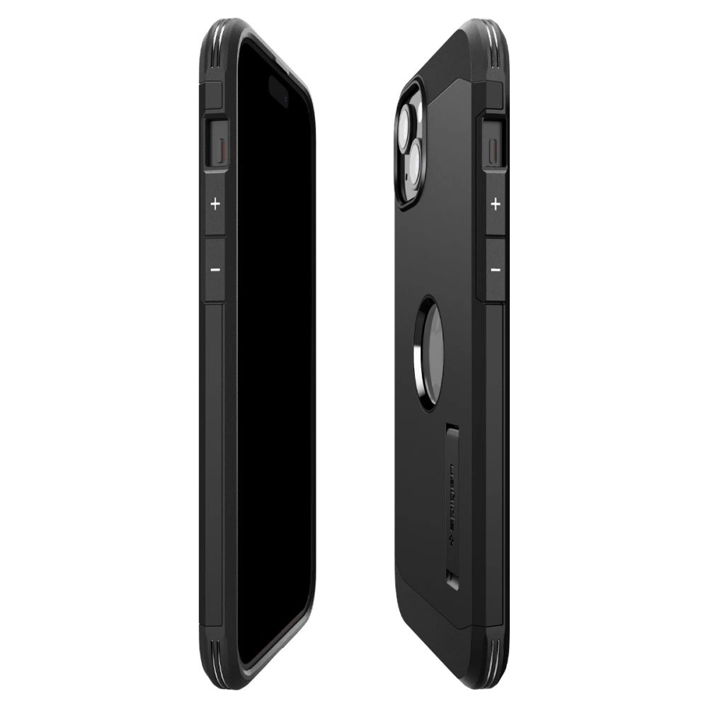 Spigen Tough Armor MagSafe case for iPhone 15 - blackeng
