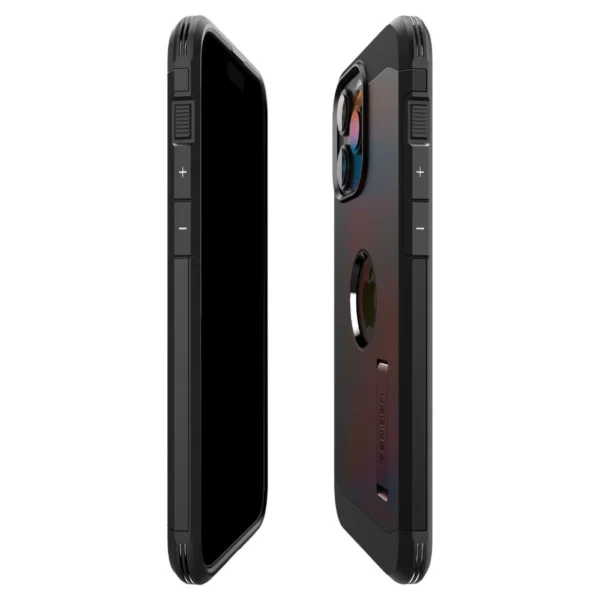 Spigen Tough Armor MagSafe iPhone 15 Pro Max Case - Blackeng