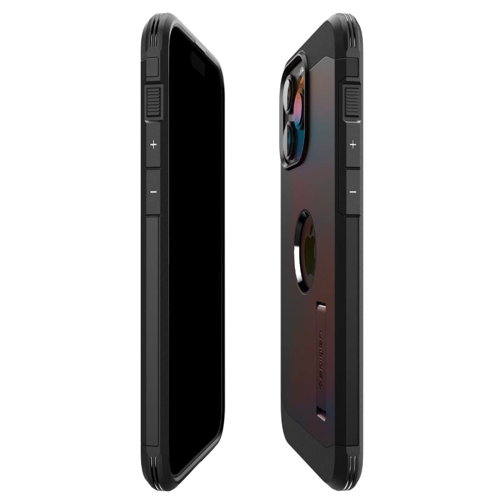 Spigen Tough Armor MagSafe iPhone 15 Pro Max Case - Blackeng