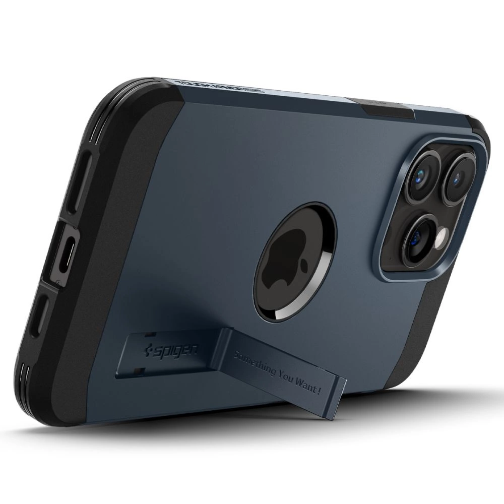 Spigen Tough Armor MagSafe iPhone 15 Pro Case - Black Metaleng