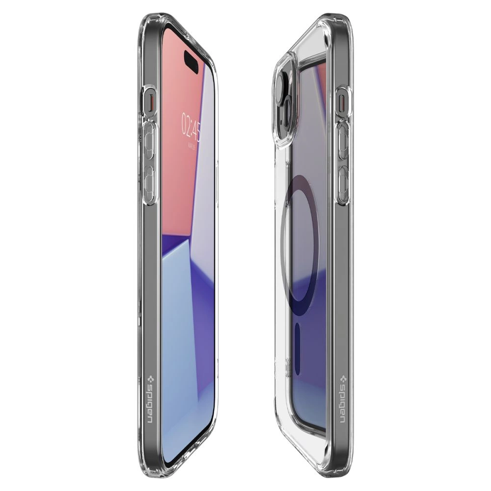 Spigen Ultra Hybrid Mag Case with MagSafe for iPhone 15 Plus - Blackeng