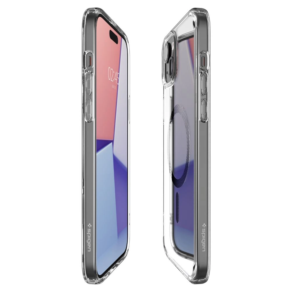 Spigen Ultra Hybrid Mag Case with MagSafe for iPhone 15 - Grayeng