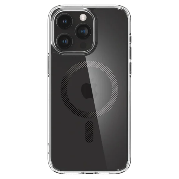 Spigen Ultra Hybrid Mag Case with MagSafe for iPhone 15 Pro Max - Grayeng