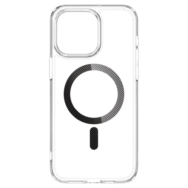 Spigen Ultra Hybrid Mag Case with MagSafe for iPhone 15 Pro Max - Grayeng