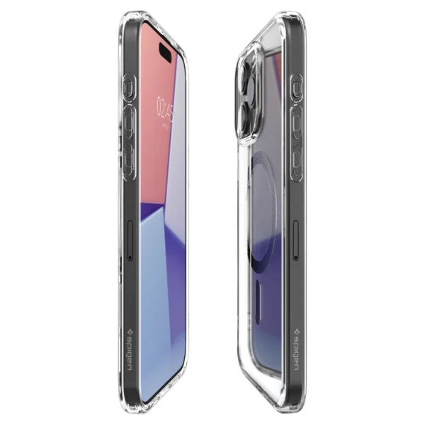 Spigen Ultra Hybrid Mag Case with MagSafe for iPhone 15 Pro Max - Grayeng