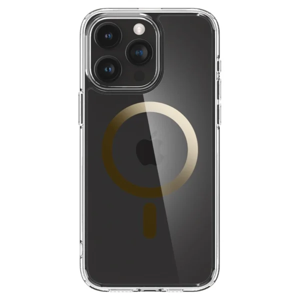 Spigen Ultra Hybrid Mag Case with MagSafe for iPhone 15 Pro - Goldeng