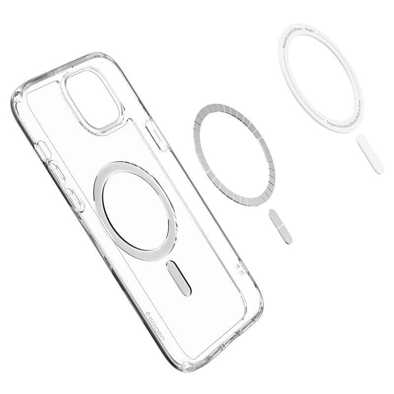 Spigen Ultra Hybrid MagSafe case for iPhone 15 Plus - graphiteeng