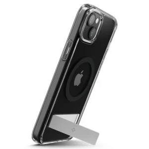 Spigen Ultra Hybrid S MagSafe Case with Stand for iPhone 15 Plus - Blackeng