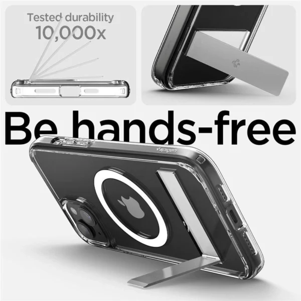 Spigen Ultra Hybrid S MagSafe, crystal clear - iPhone 15 Pluseng