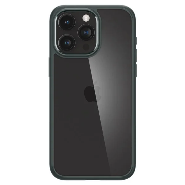 Spigen Ultra Hybrid iPhone 15 Pro Max Case - Dark Greeneng