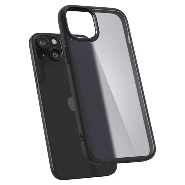 Spigen Ultra Hybrid iPhone 15 Plus Case - Blackeng