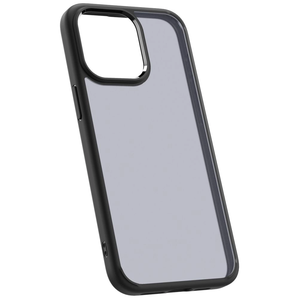 Spigen Ultra Hybrid iPhone 15 Pro Case - Clear Blackeng