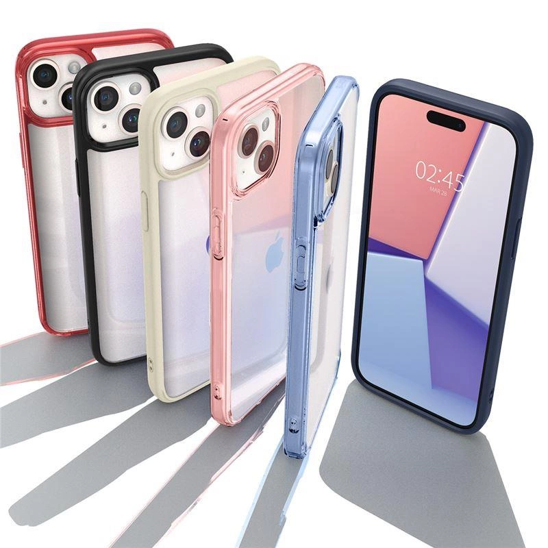 Spigen Ultra Hybrid Case for iPhone 15 Plus - Clear Matteeng
