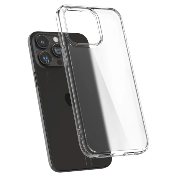 Spigen Ultra Hybrid iPhone 15 Pro Case - Clear Matteeng