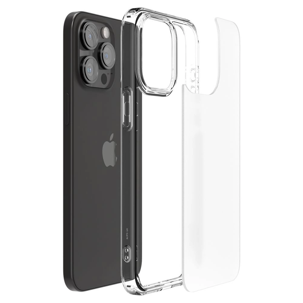 Spigen Ultra Hybrid iPhone 15 Pro Case - Clear Matteeng
