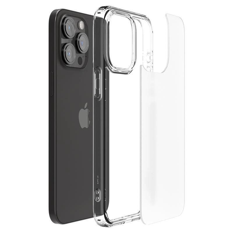 Spigen Ultra Hybrid Case for iPhone 15 Pro Max - Clear Matteeng
