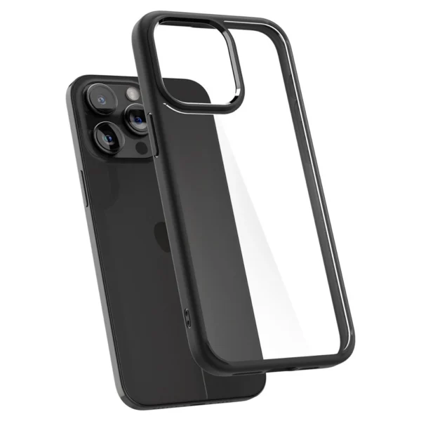 Spigen Ultra Hybrid iPhone 15 Pro Case - Matte Blackeng