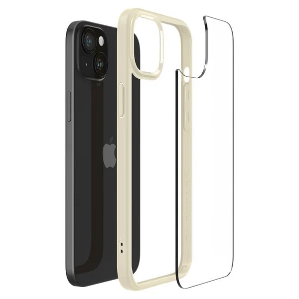 Spigen Ultra Hybrid iPhone 15 Plus Case - Beigeeng
