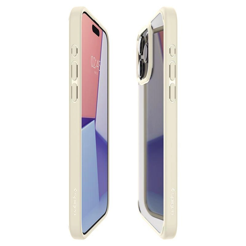 Spigen Ultra Hybrid iPhone 15 Pro Max Case - Beigeeng