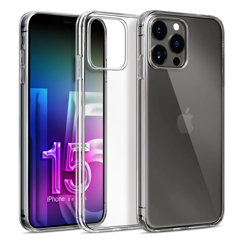 Apple iPhone 15 Pro - 3mk Clear Caseeng