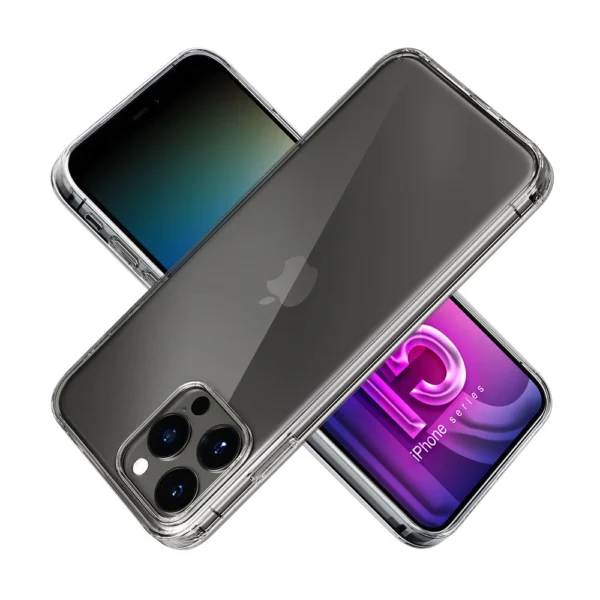 Apple iPhone 15 Pro - 3mk Clear Caseeng