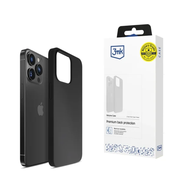 Apple iPhone 15 Pro - 3mk Silicone Caseeng