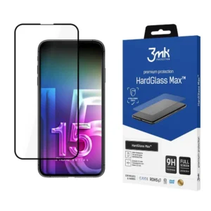 Apple iPhone 15 Pro Max - 3mk HardGlass Max™eng