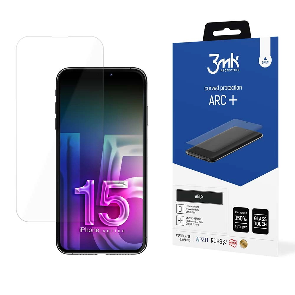Apple iPhone 15 Pro - 3mk ARC+eng