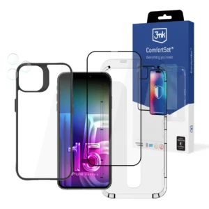 Apple iPhone 15 Pro - 3mk Comfort Set 4 in 1eng