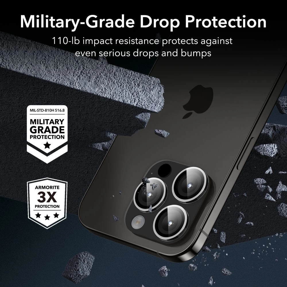 ESR Camera Lens Cover for iPhone 15 Pro / 15 Pro Maxeng