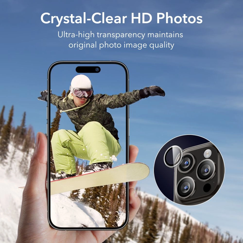 ESR Camera Lens Cover for iPhone 15 Pro / 15 Pro Maxeng