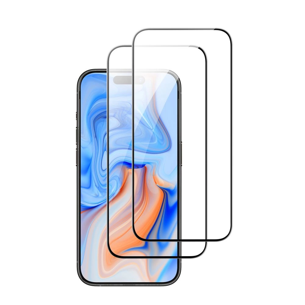 ESR Tempered Glass for iPhone 15 - black 2 pcs.eng