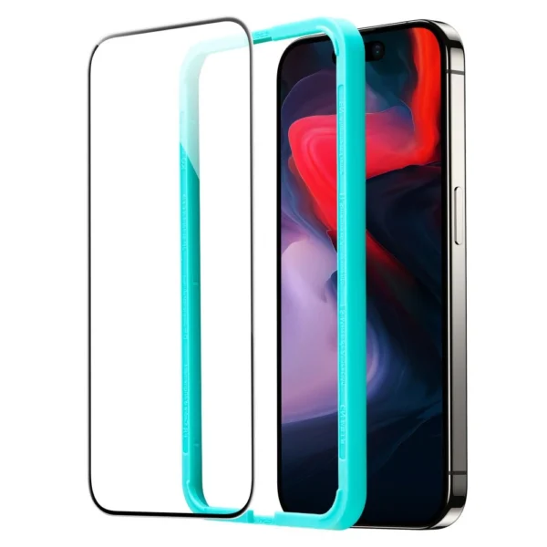 ESR Tempered Glass for iPhone 15 Pro Max - Black 2 pcs.eng