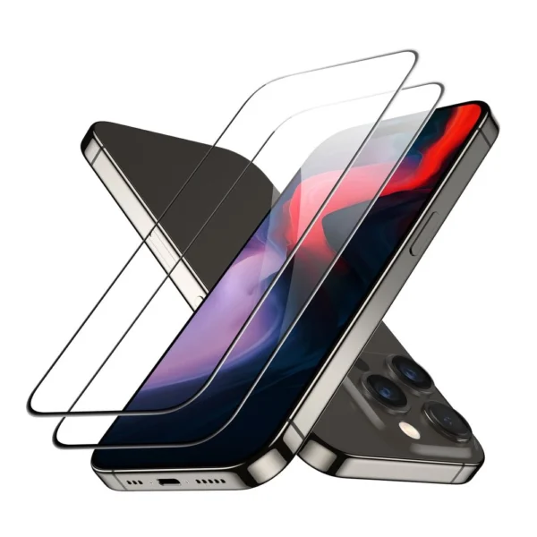 ESR Tempered Glass for iPhone 15 Pro Max - Black 2 pcs.eng