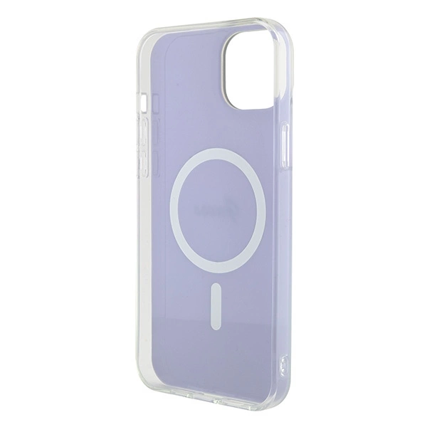 Guess GUHMP15SHITSU iPhone 15 6.1" purple/purple hardcase IML Iridescent MagSafeeng