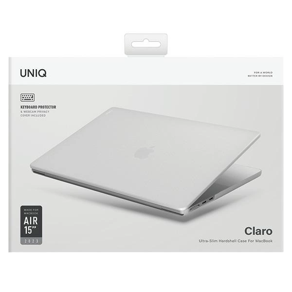 Uniq Claro MacBook Air 15'' case (2023) - transparenteng