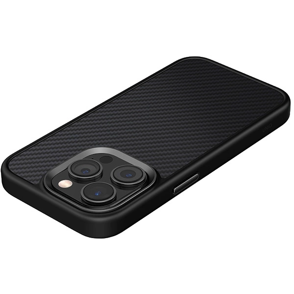 Uniq Keva Magclick Charging case for iPhone 15 Pro Max - blackeng